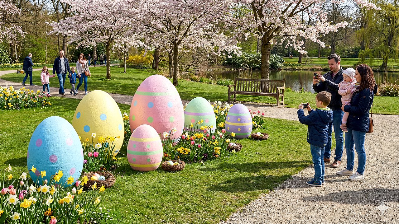 Eier, Eiformen und Ostereier XXL hochfest & robust für beanspruchte Objekte outdoor